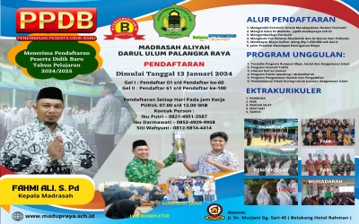 Penerimaan Peserta Didik Baru Tahun Pelajaran 2024/2025